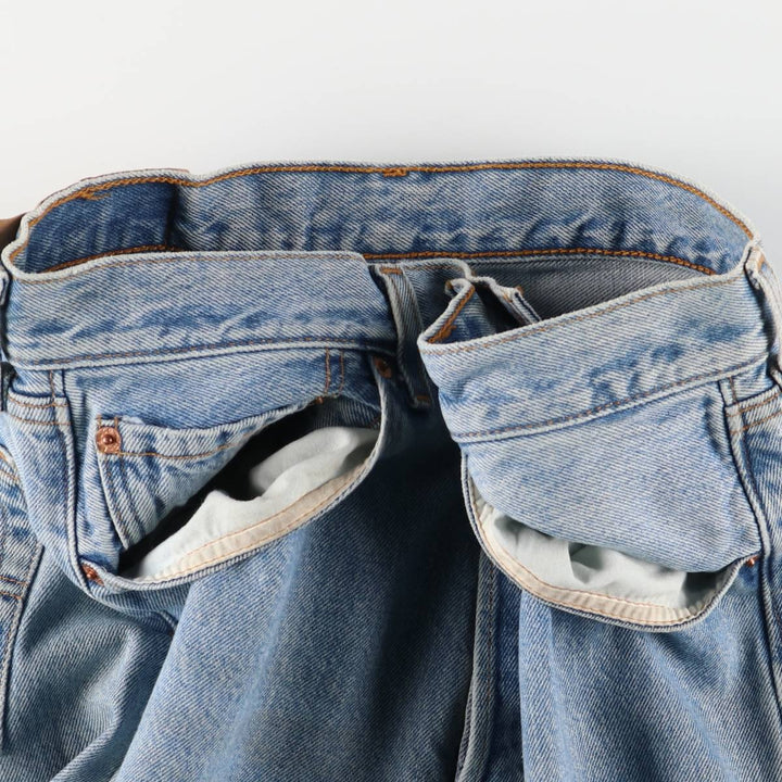 90'S Levi's 501-0134 Straight Denim Pants, Made in USA, Vintage cotton blue type Vintage Second Hand