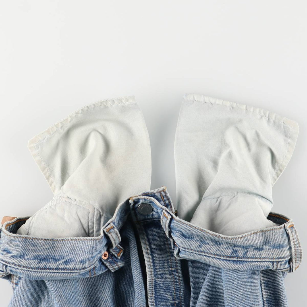 90'S Levi's 501-0134 Straight Denim Pants, Made in USA, Vintage cotton blue type Vintage Second Hand
