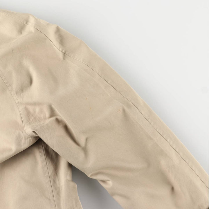 Burberry's Balmacaan Coat, Made in England, Men's Size L unclear Beige type Vintage Second Hand