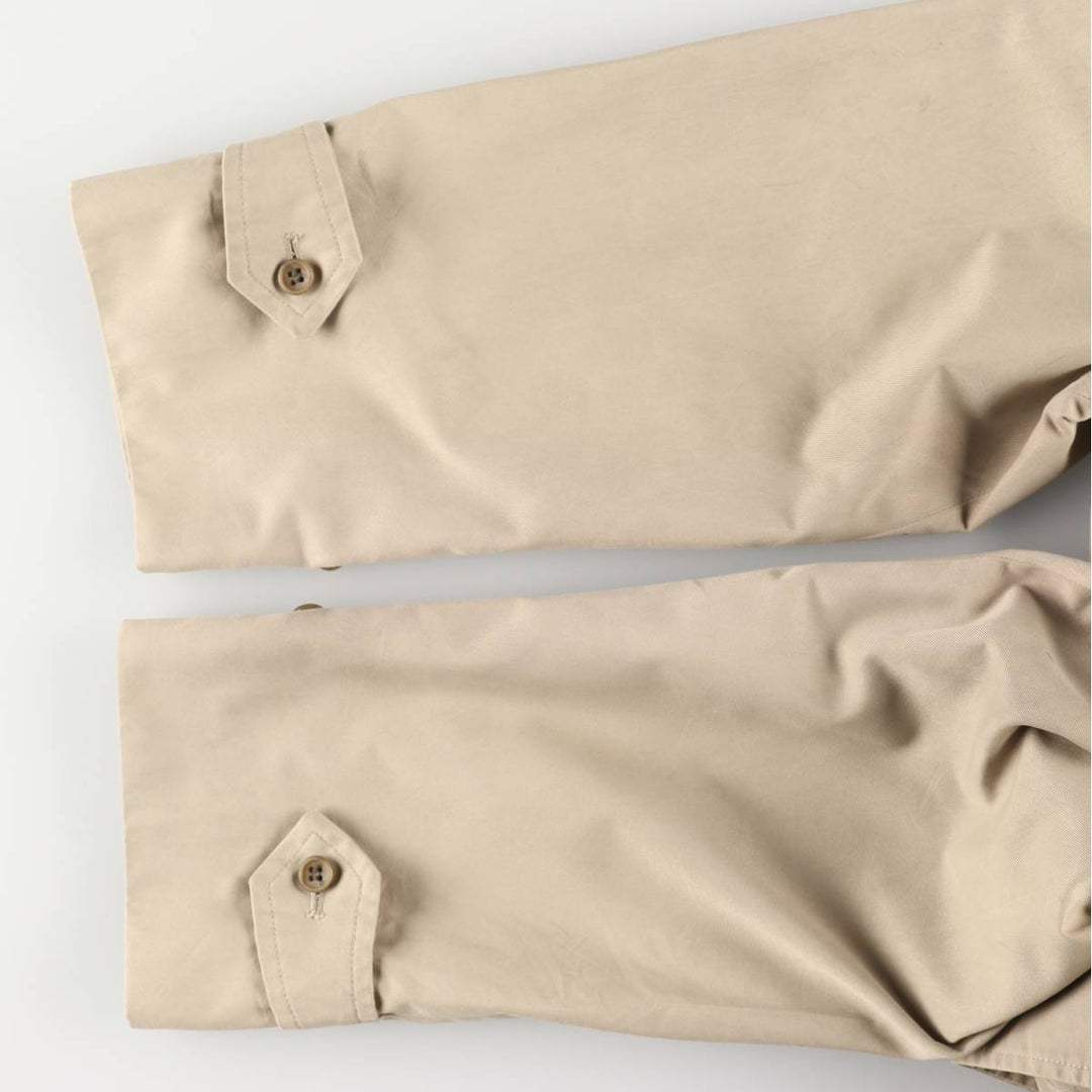 Burberry's Balmacaan Coat, Made in England, Men's Size L unclear Beige type Vintage Second Hand