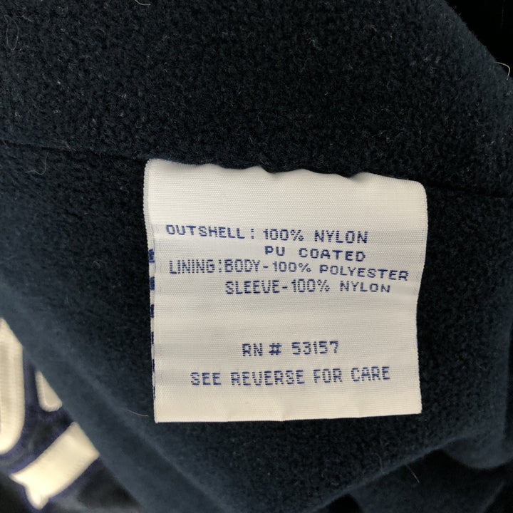 90s-00'S Majestic MLB New York Yankees Stars and Stripes Nylon Blouson, Men's Size L Polyurethane Coated Nylon navy blue type Vintage Second Hand