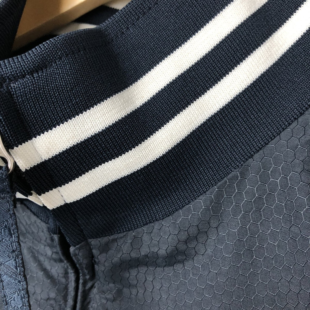 90s-00'S Majestic MLB New York Yankees Stars and Stripes Nylon Blouson, Men's Size L Polyurethane Coated Nylon navy blue type Vintage Second Hand