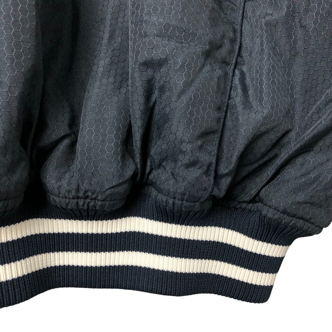 90s-00'S Majestic MLB New York Yankees Stars and Stripes Nylon Blouson, Men's Size L Polyurethane Coated Nylon navy blue type Vintage Second Hand