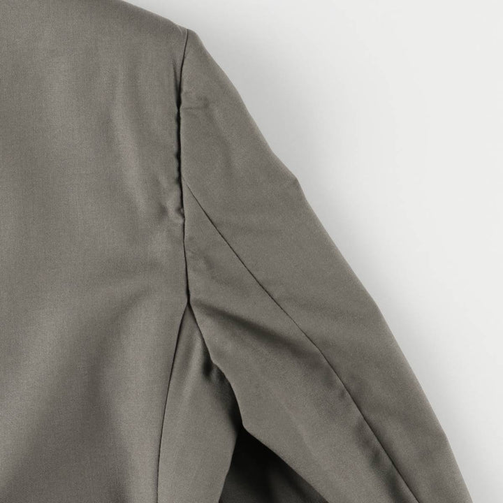 Burberry's wool tailored jacket, made in the USA, size L wool gray type Vintage Second Hand