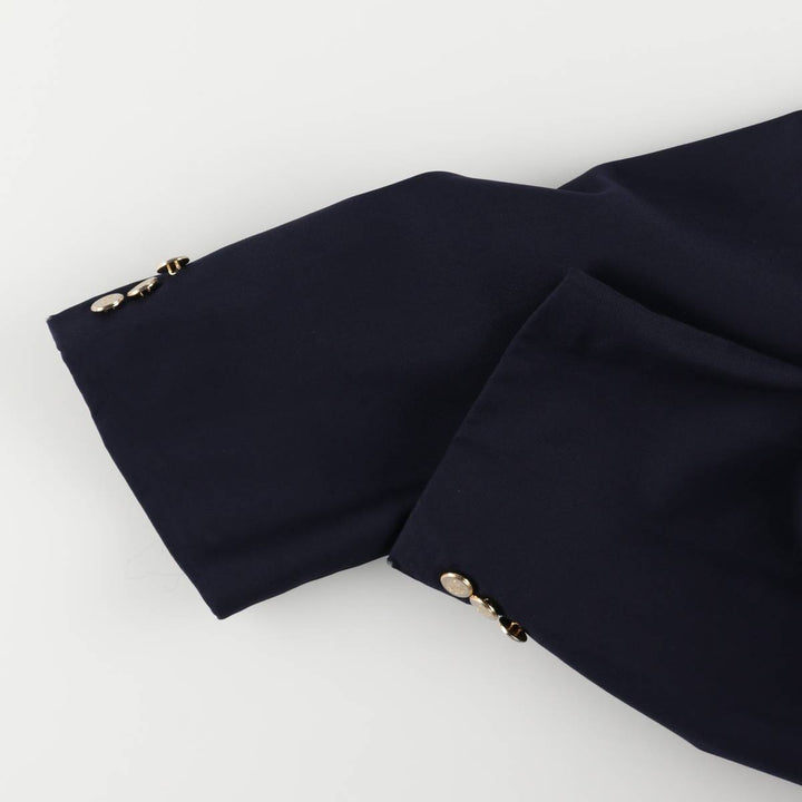 Burberry's BURBERRY LONDON Navy Blazer, Tailored Jacket, Made in USA, Men's Size XL wool navy blue type Vintage Second Hand