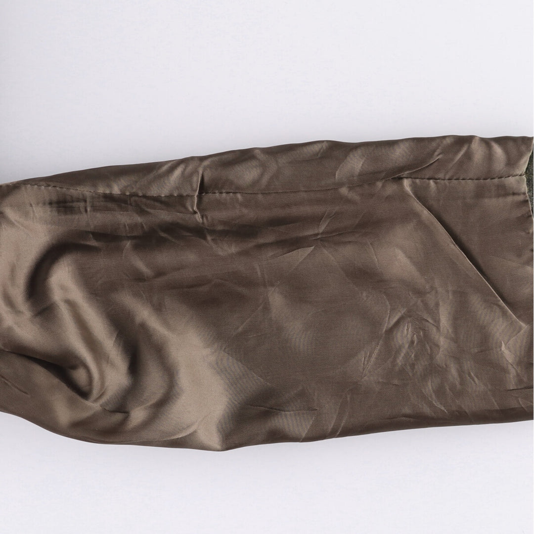 Yves Saint Laurent POUR HOMME Check Pattern Tailored Jacket, Men's Size Medium unclear Charcoal Vintage Second Hand