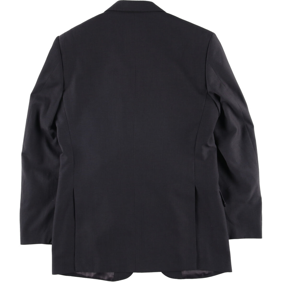 Balmain tailored jacket, men's size S polyester Charcoal Vintage Second Hand
