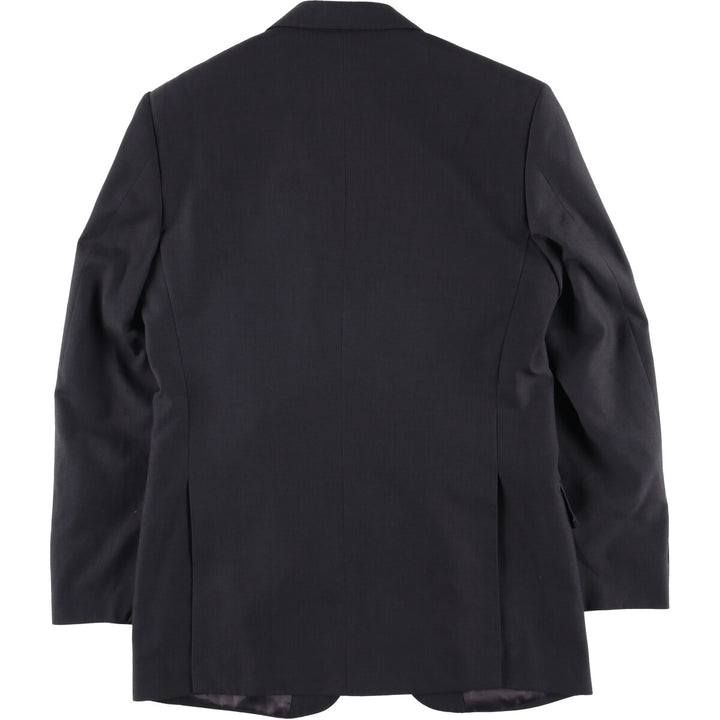 Balmain tailored jacket, men's size S polyester Charcoal Vintage Second Hand