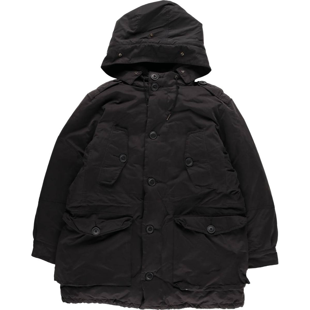 Ralph Lauren POLO by Ralph Lauren Down Parka, Men's Size L polyester black type Vintage Second Hand