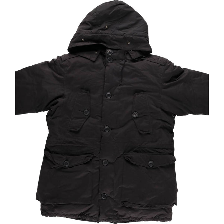 Ralph Lauren POLO by Ralph Lauren Down Parka, Men's Size L polyester black type Vintage Second Hand
