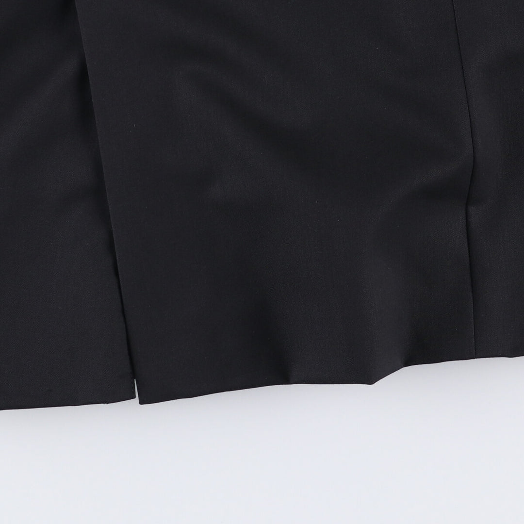 Balmain Slim Fit Wool Tailored Jacket, Men's Size M wool black type Vintage Second Hand