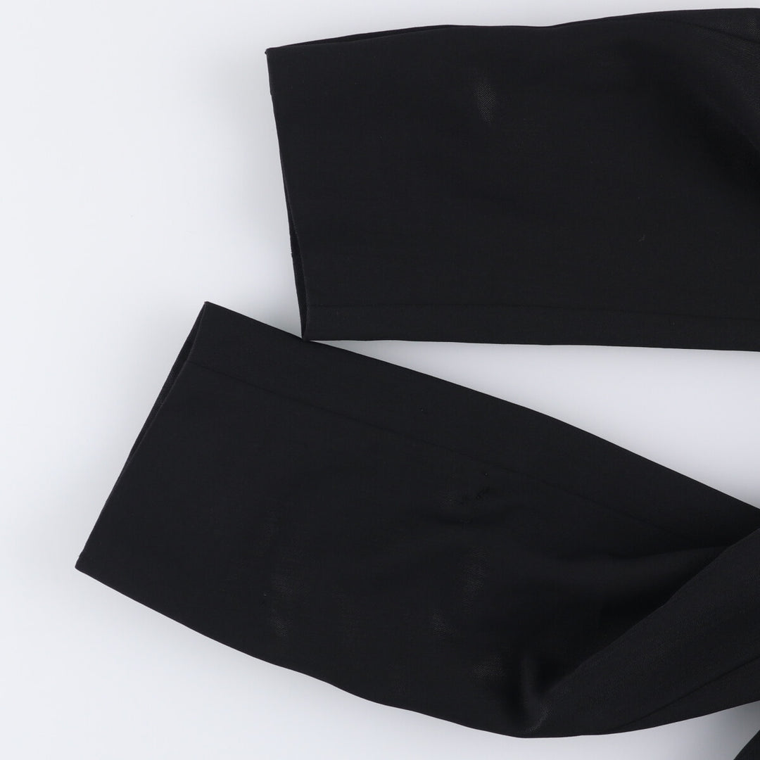 Yves Saint Laurent POUR HOMME wool tailored jacket, men's size L wool black type Vintage Second Hand