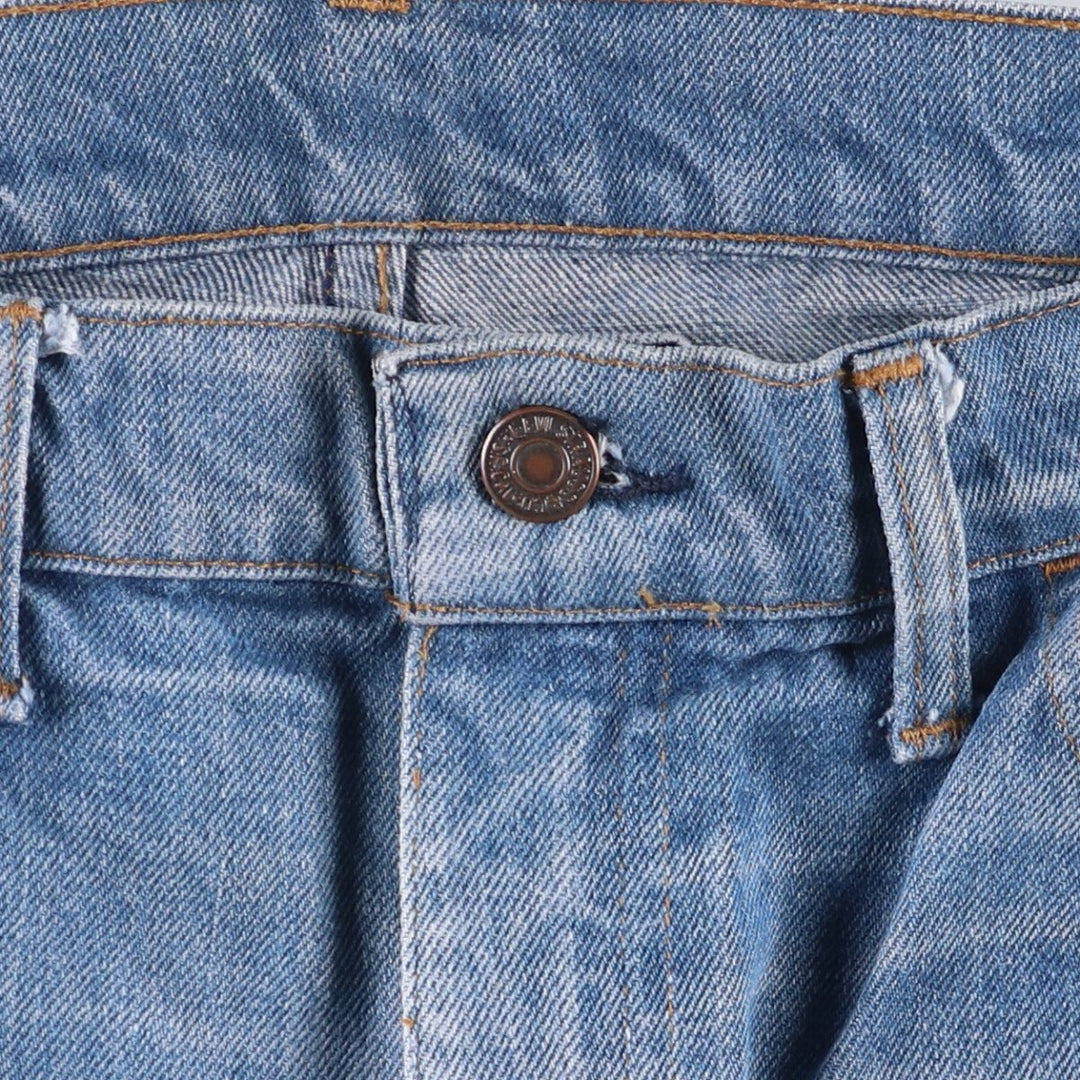 Vintage 70s-80'S Levi's Orange Tab Bootcut Denim Pants, Men's Size 34 unclear blue type Vintage Second Hand