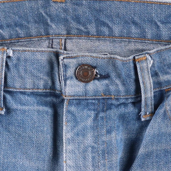 Vintage 70s-80'S Levi's Orange Tab Bootcut Denim Pants, Men's Size 34 unclear blue type Vintage Second Hand