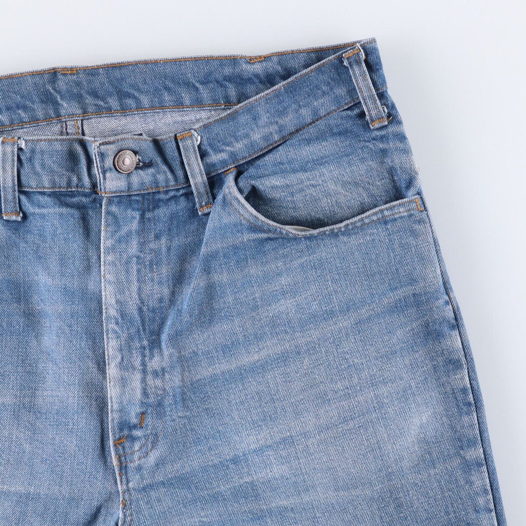 Vintage 70s-80'S Levi's Orange Tab Bootcut Denim Pants, Men's Size 34 unclear blue type Vintage Second Hand