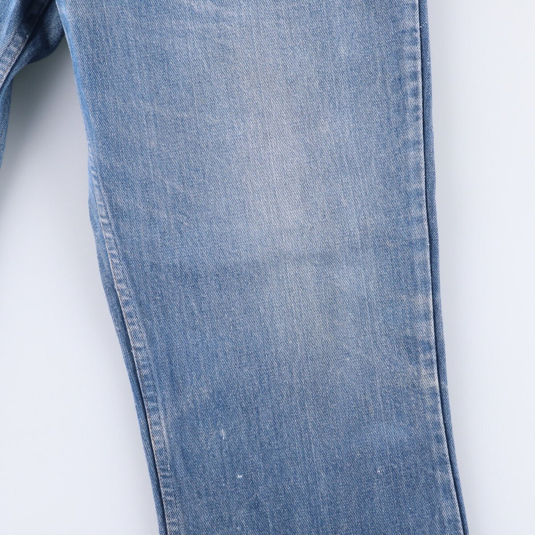 Vintage 70s-80'S Levi's Orange Tab Bootcut Denim Pants, Men's Size 34 unclear blue type Vintage Second Hand