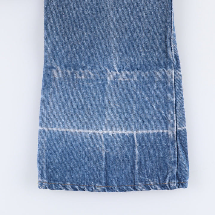 Vintage 70s-80'S Levi's Orange Tab Bootcut Denim Pants, Men's Size 34 unclear blue type Vintage Second Hand