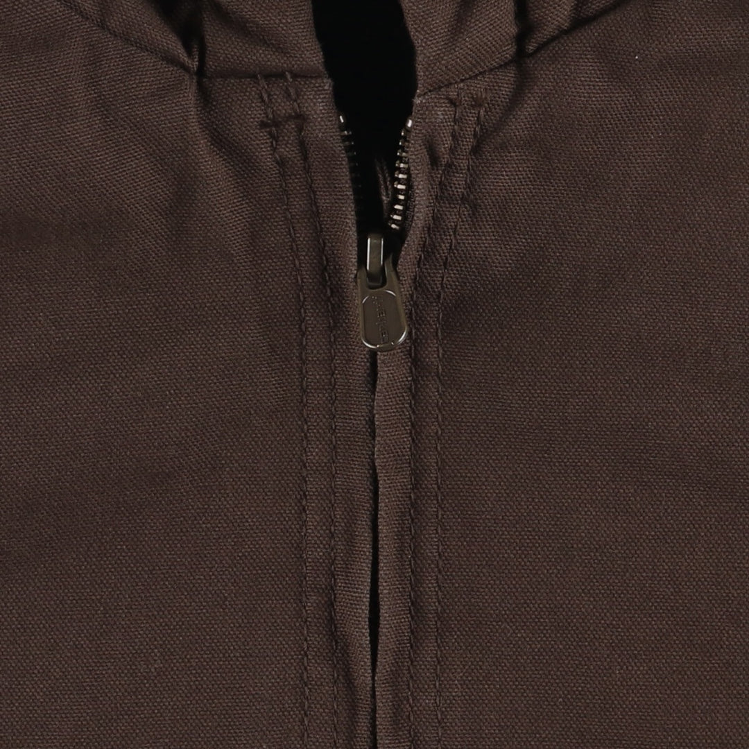 Carhartt Active Jacket, Padded Duck Full-Zip Hoodie, Women's, Size XL cotton brown type Vintage Second Hand