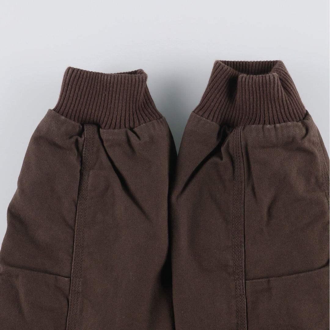 Carhartt Active Jacket, Padded Duck Full-Zip Hoodie, Women's, Size XL cotton brown type Vintage Second Hand