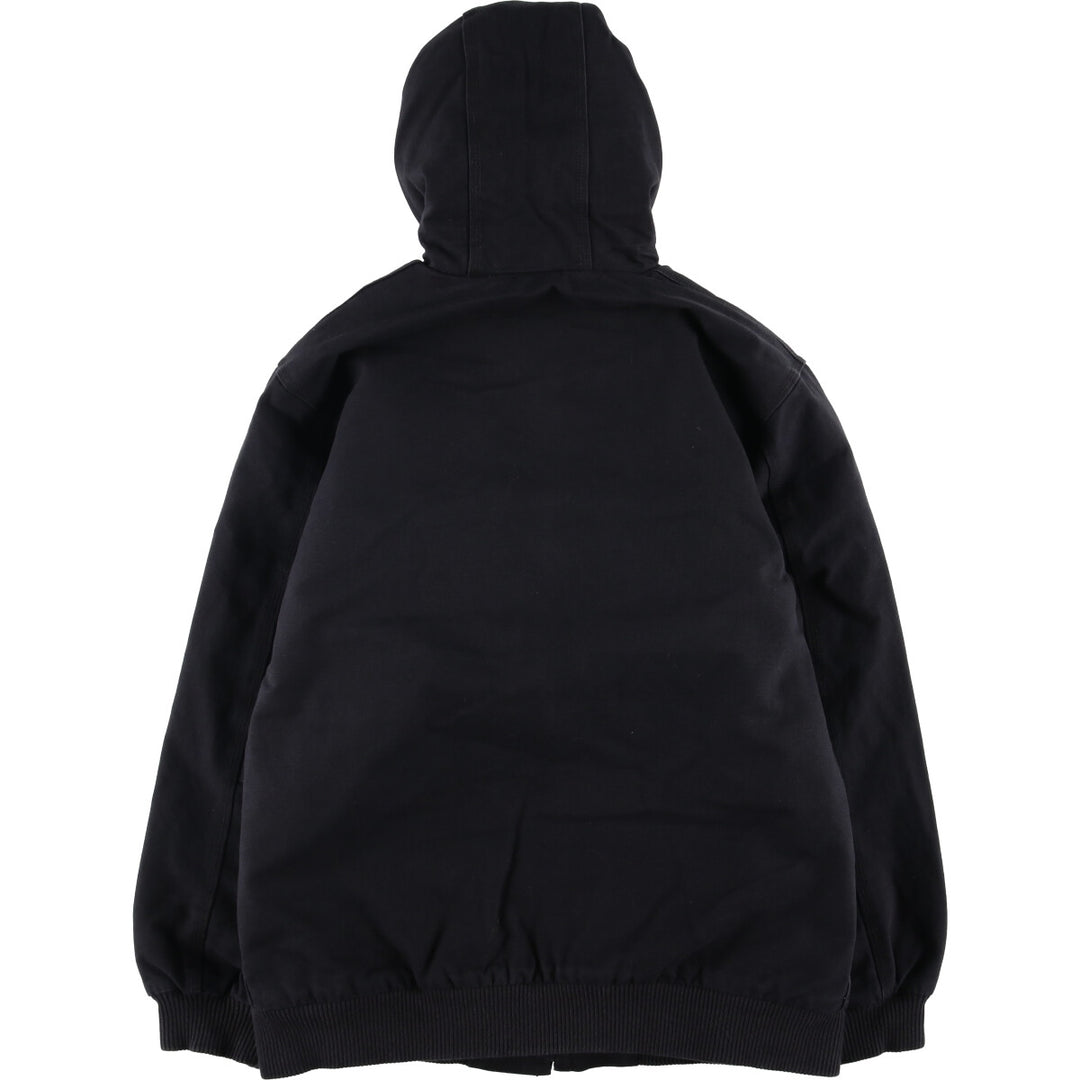 Carhartt Active Jacket, Padded Duck Full-Zip Hoodie, Women's, Size XL cotton black type Vintage Second Hand