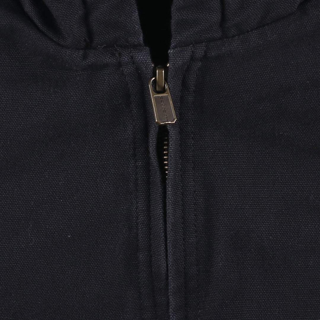 Carhartt Active Jacket, Padded Duck Full-Zip Hoodie, Women's, Size XL cotton black type Vintage Second Hand