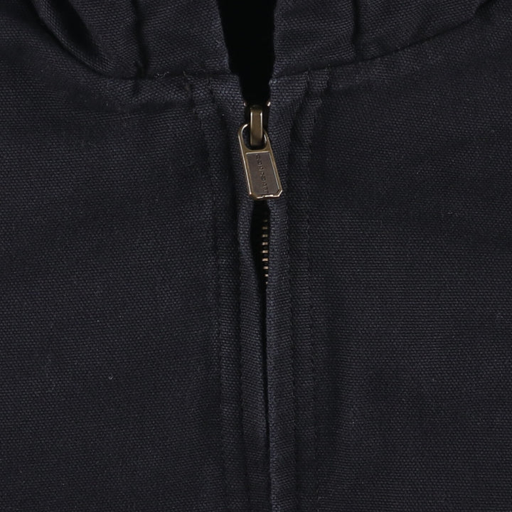 Carhartt Active Jacket, Padded Duck Full-Zip Hoodie, Women's, Size XL cotton black type Vintage Second Hand