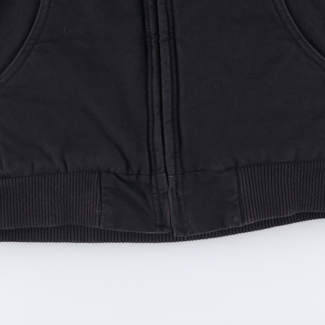 Carhartt Active Jacket, Padded Duck Full-Zip Hoodie, Women's, Size XL cotton black type Vintage Second Hand