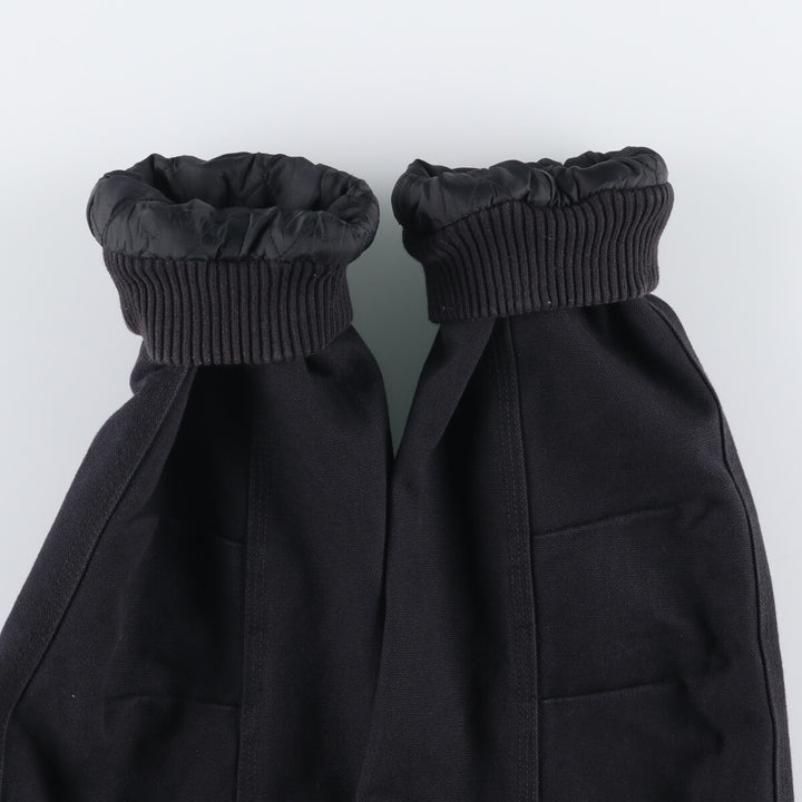 Carhartt Active Jacket, Padded Duck Full-Zip Hoodie, Women's, Size XL cotton black type Vintage Second Hand