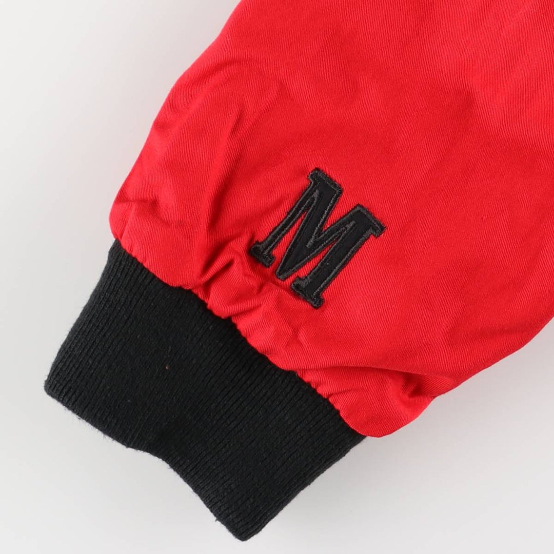 90'S Marlboro reversible cotton jacket with back logo, size M cotton black type Vintage Second Hand