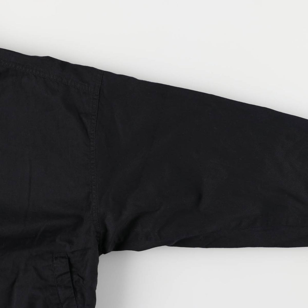 90'S Marlboro reversible cotton jacket with back logo, size M cotton black type Vintage Second Hand