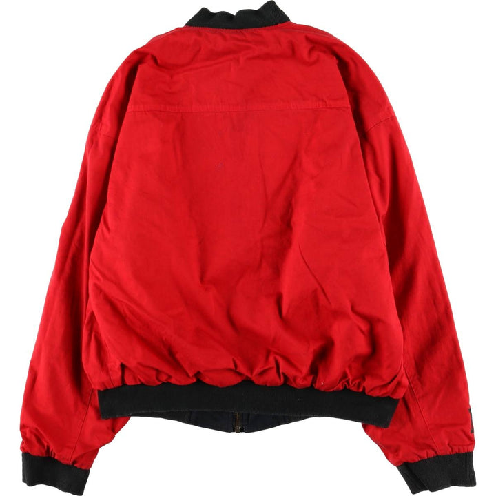 90'S Marlboro reversible cotton jacket with back logo, size M cotton black type Vintage Second Hand