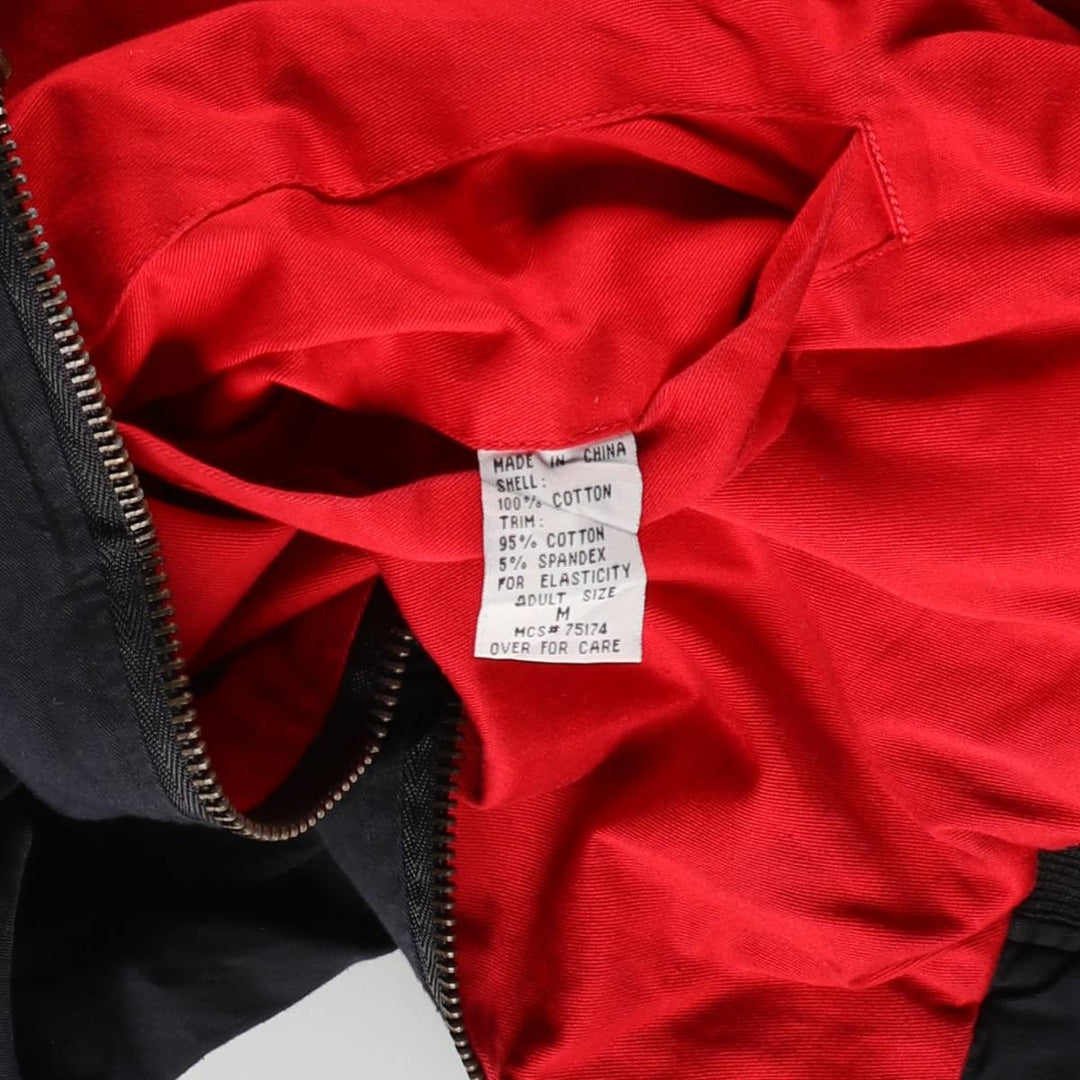 90'S Marlboro reversible cotton jacket with back logo, size M cotton black type Vintage Second Hand