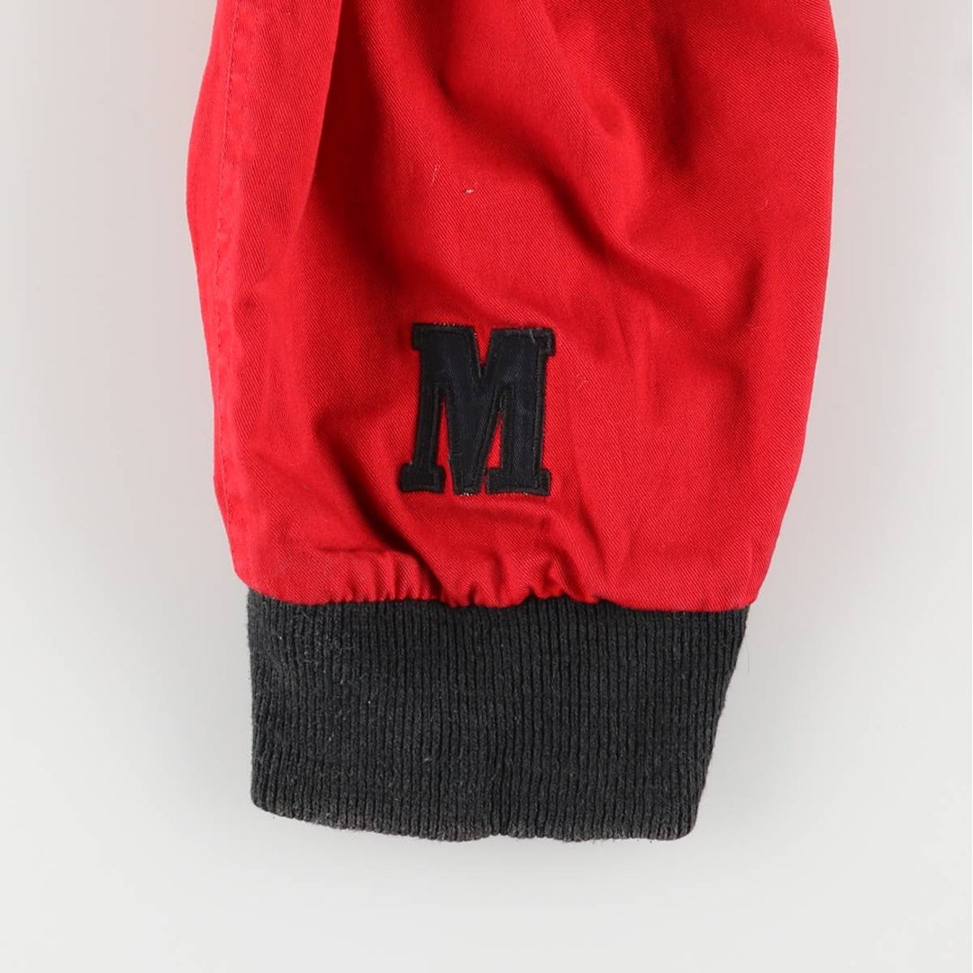 90'S Marlboro reversible cotton jacket with back logo, size M cotton black type Vintage Second Hand