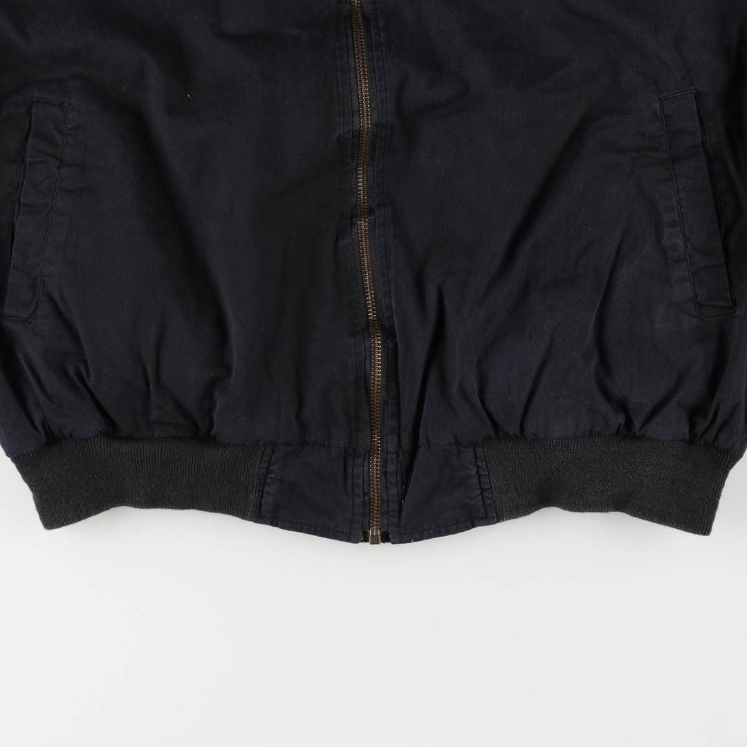 90'S Marlboro reversible cotton jacket with back logo, size M cotton black type Vintage Second Hand