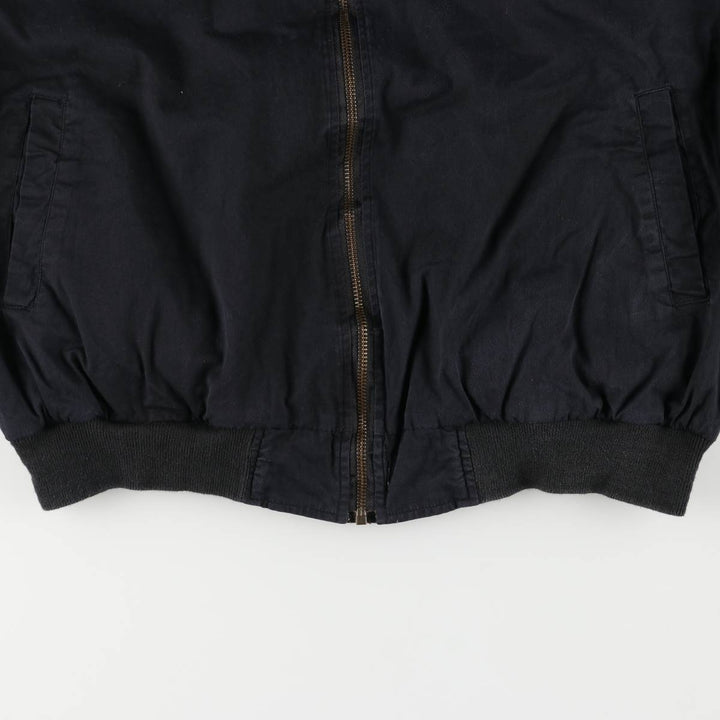 90'S Marlboro reversible cotton jacket with back logo, size M cotton black type Vintage Second Hand