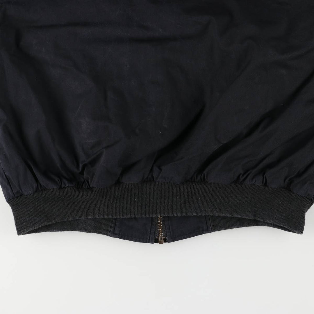 90'S Marlboro reversible cotton jacket with back logo, size M cotton black type Vintage Second Hand