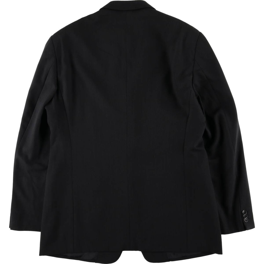Armani ARMANI COLLEZIONI wool tailored jacket, made in Italy, men's size L wool black type Vintage Second Hand