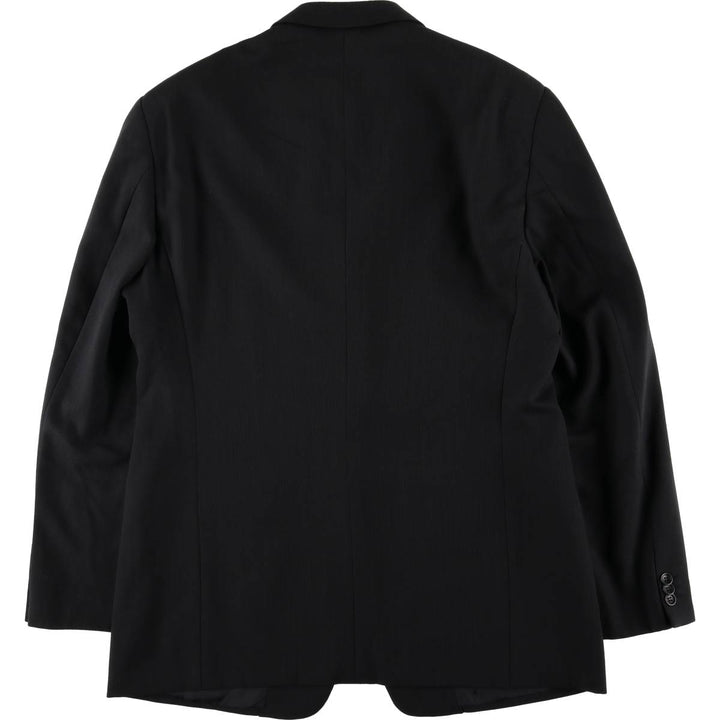 Armani ARMANI COLLEZIONI wool tailored jacket, made in Italy, men's size L wool black type Vintage Second Hand