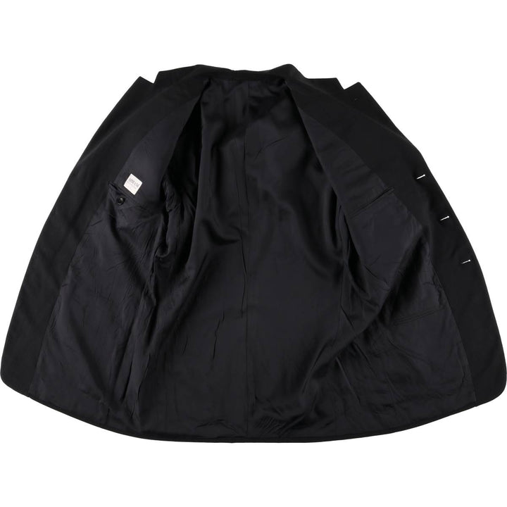 Armani ARMANI COLLEZIONI wool tailored jacket, made in Italy, men's size L wool black type Vintage Second Hand