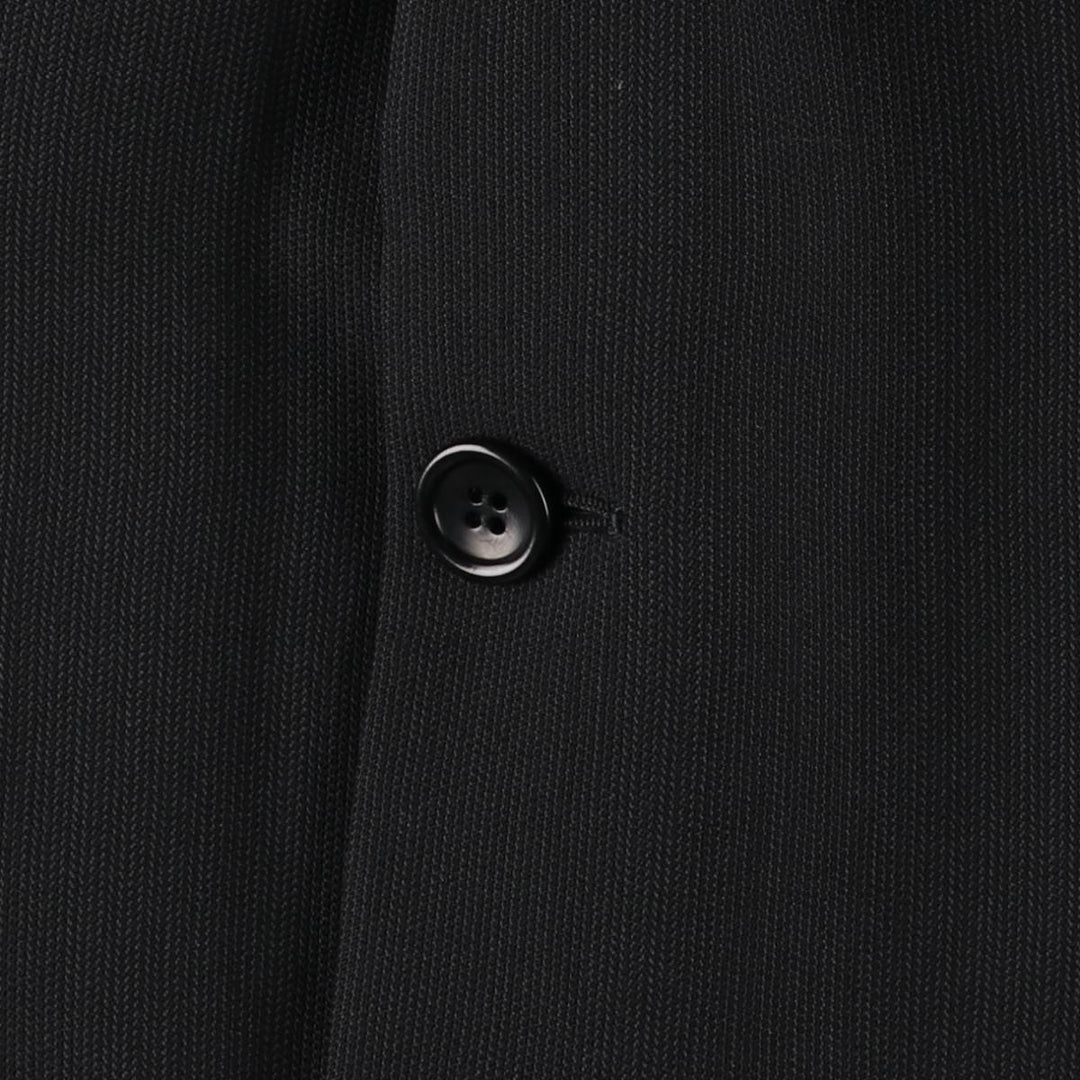 Armani ARMANI COLLEZIONI wool tailored jacket, made in Italy, men's size L wool black type Vintage Second Hand