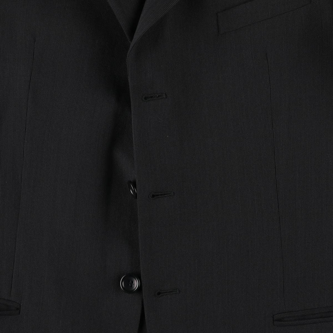Armani ARMANI COLLEZIONI wool tailored jacket, made in Italy, men's size L wool black type Vintage Second Hand