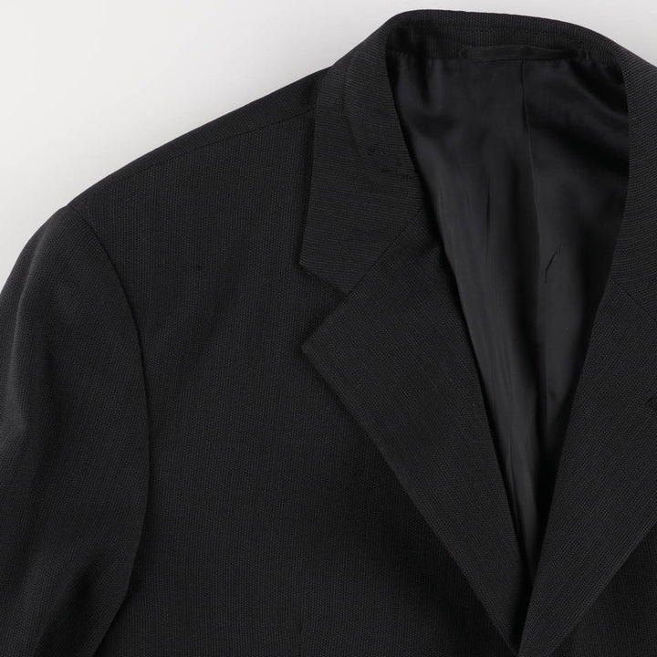 Armani ARMANI COLLEZIONI wool tailored jacket, made in Italy, men's size L wool black type Vintage Second Hand