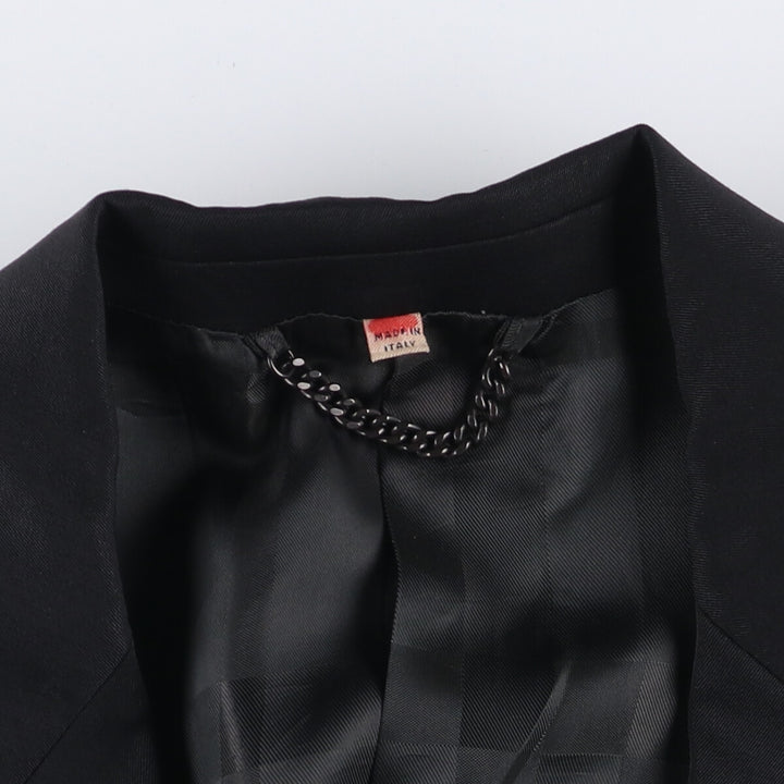 Burberry's BURBERRY LONDON wool tailored jacket, made in Italy, men's size M wool black type Vintage Second Hand