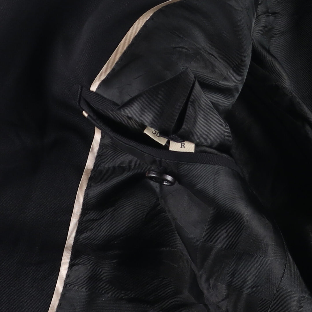 Burberry's BURBERRY LONDON wool tailored jacket, made in Italy, men's size M wool black type Vintage Second Hand