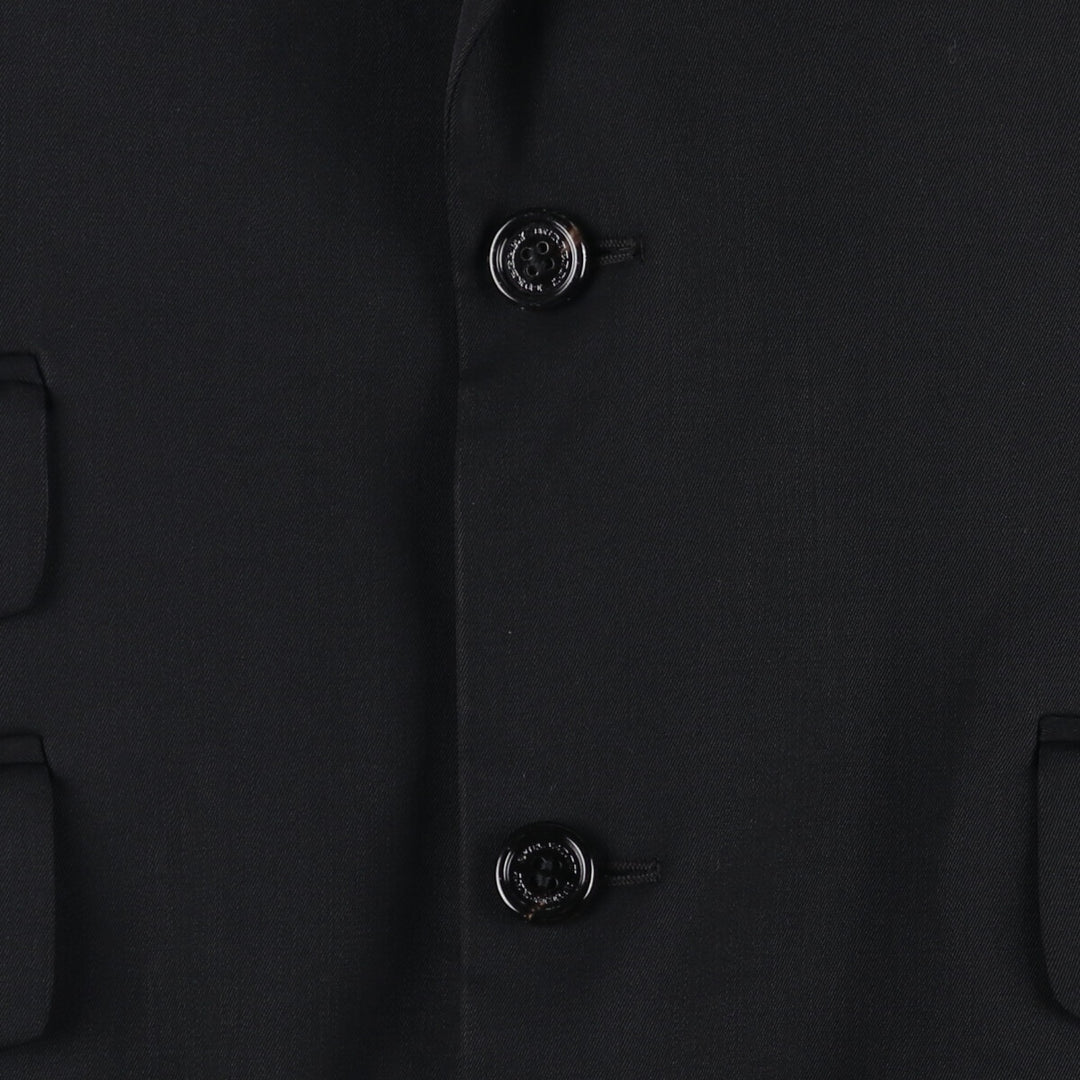Burberry's BURBERRY LONDON wool tailored jacket, made in Italy, men's size M wool black type Vintage Second Hand