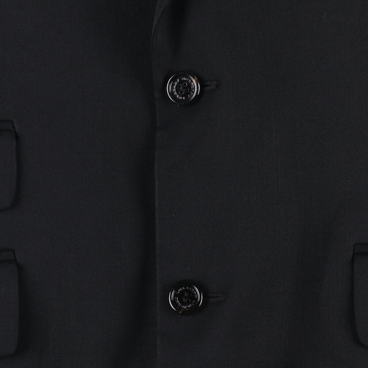 Burberry's BURBERRY LONDON wool tailored jacket, made in Italy, men's size M wool black type Vintage Second Hand
