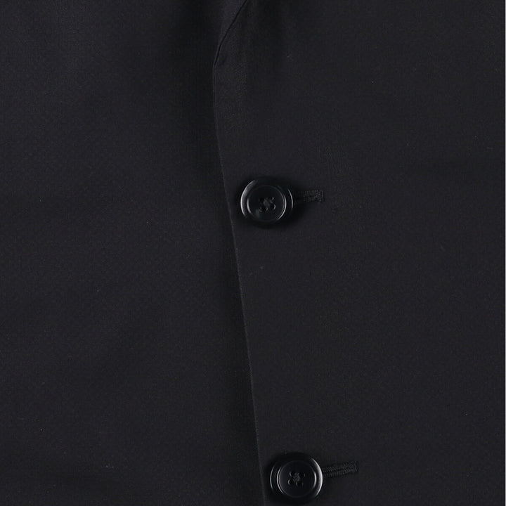 Armani ARMANI COLLEZIONI wool tailored jacket, men's size L wool black type Vintage Second Hand