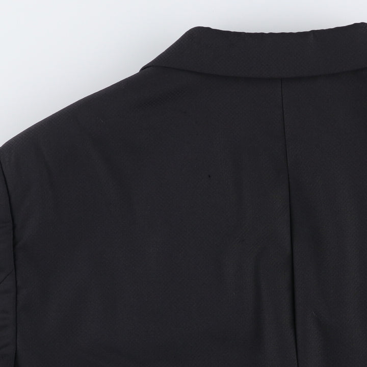 Armani ARMANI COLLEZIONI wool tailored jacket, men's size L wool black type Vintage Second Hand