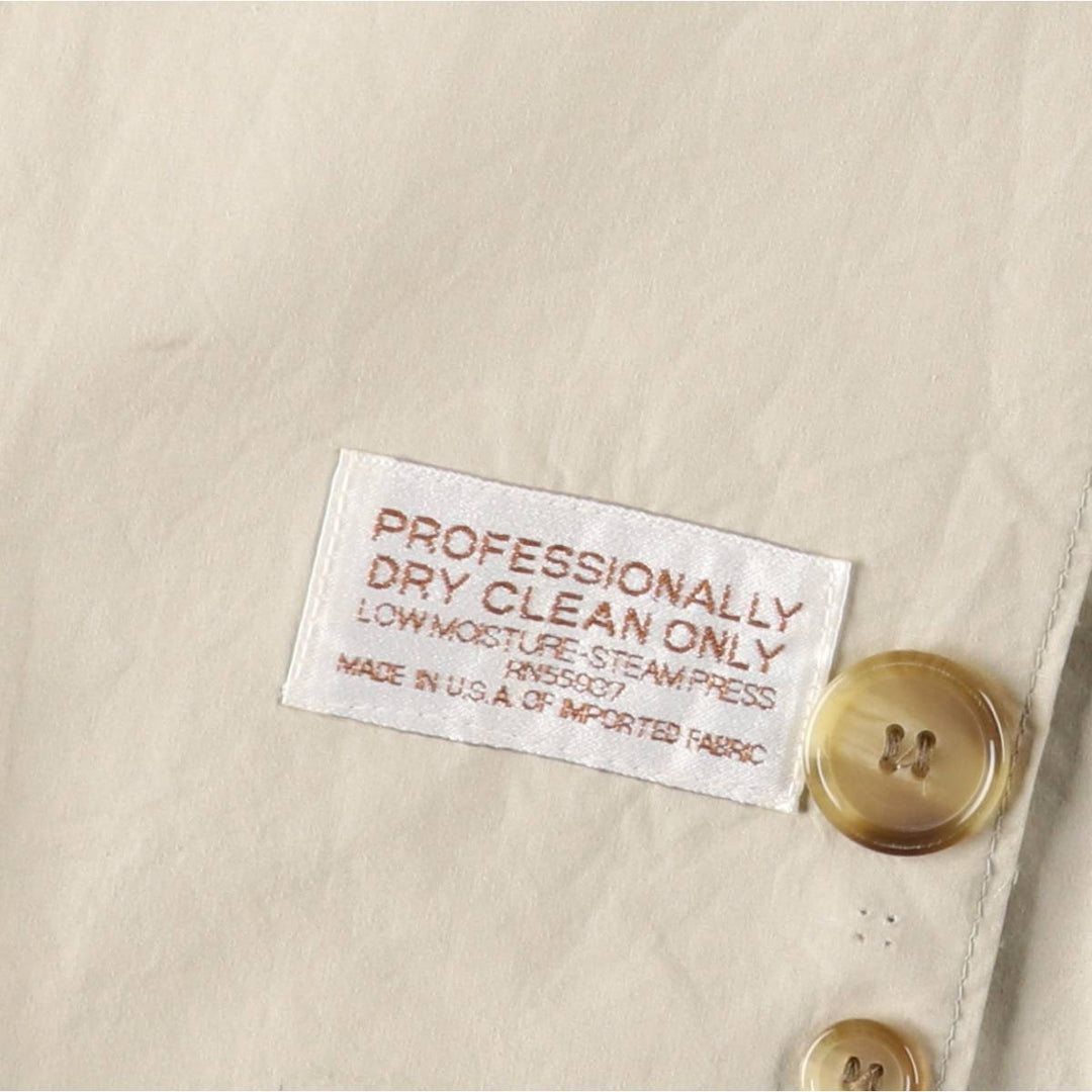 Vintage 1980'S Brooks Brothers trench coat, made in the USA, size XL. unclear Beige type Vintage Second Hand