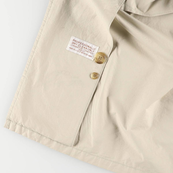 Vintage 1980'S Brooks Brothers trench coat, made in the USA, size XL. unclear Beige type Vintage Second Hand